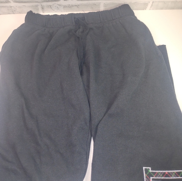 Xs/XP Black Love PINK Sweatpants - Picture 2 of 9